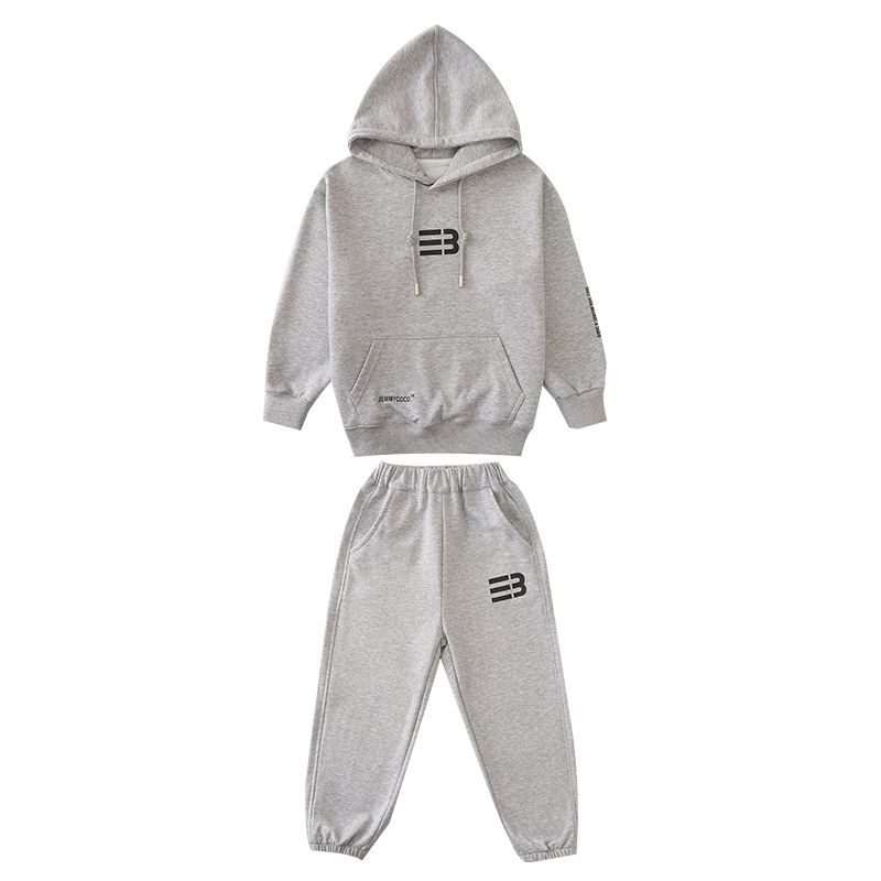 Tüdrukute kevad-sügis rõivakomplekt laste spordiülikond Juunior-lapse kapuuts ja püksid 2 tk. Üliõpilase suur taskuga kampsun spordidress