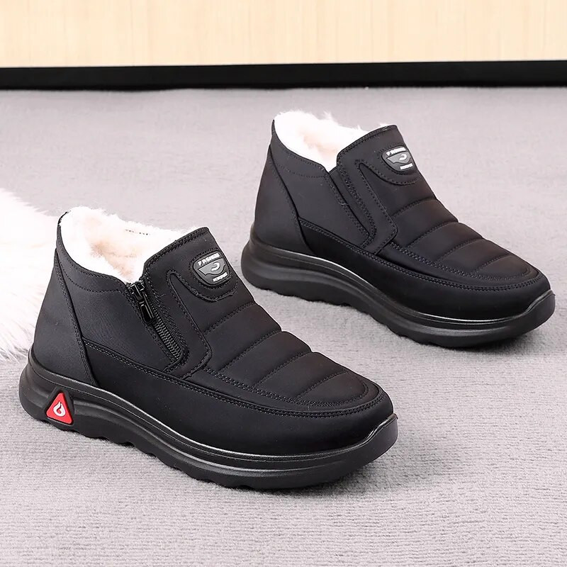 2023. aasta sügis- ja talve uued meeste plüüsid, paksendatud, soojad, mugavad, libisemisvastased, veekindlad puuvillased kingad