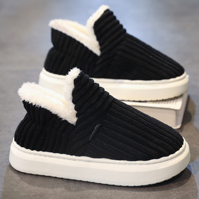 Ανδρικές βαμβακερές παντόφλες 2023 Fashion New Winter Plus Size 38-45 Casual βελούδινα παπούτσια Ζεστά βελούδινα αθλητικά παπούτσια Ανδρικά μποτάκια χιονιού