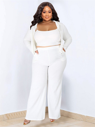 Wmstar Plus Size 2-osaline komplekt Naiste rõivad pikkade varrukatega topid Vesti ja pükste komplektid Retuusid Sobiv komplekt Hulgimüük Dropshopping