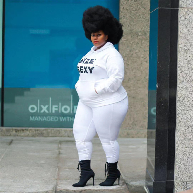 Suures suuruses dressiülikond, 2-osaline komplekt, naiste kärbitud taskud, ülemised dressipüksid, kiri, vabaaja keharõivad, hulgikaubandus