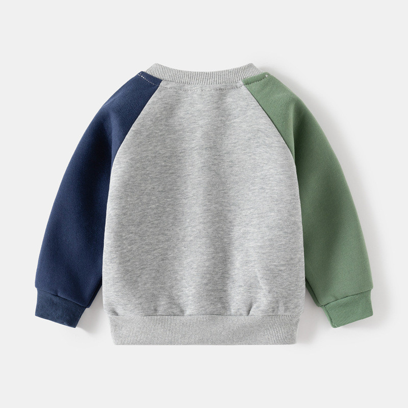 Συνονθύλευμα φούτερ για αγόρια 2 τεμαχίων σετ με μακρυμάνικο στάμπα πουλόβερ Παιδική στολή Μόδα παντελόνι Jogger Φόρμα Παιδική φόρμα