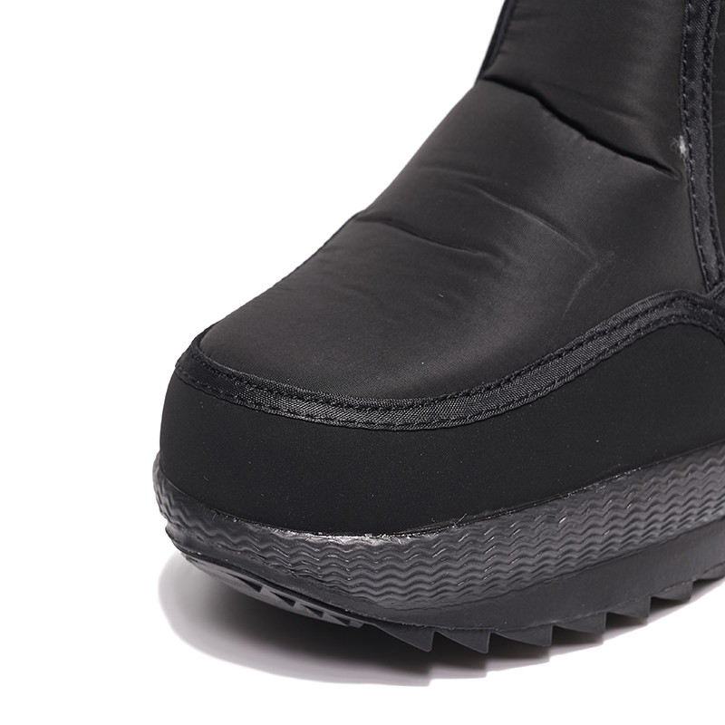 Cizme de iarnă pentru bărbați cu platformă Cizme de zăpadă pentru bărbați, calde, groase, din pluș, impermeabile, pentru pescuit în aer liber, cizme de lucru Plus mărimea 36-47