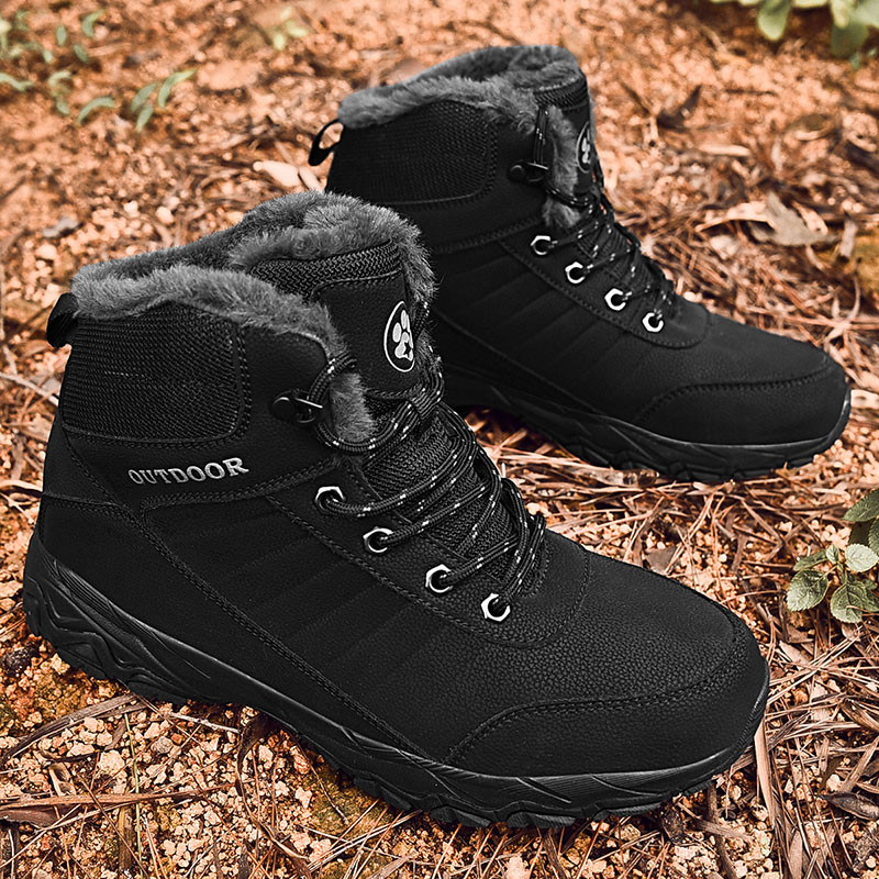 Uued talvised Pro-Mountaini välimatkajalatsid meestele Lisa karusnaha Matkasaapad Kõndimine Soe Treening Trekijalatsid Suur suurus 48