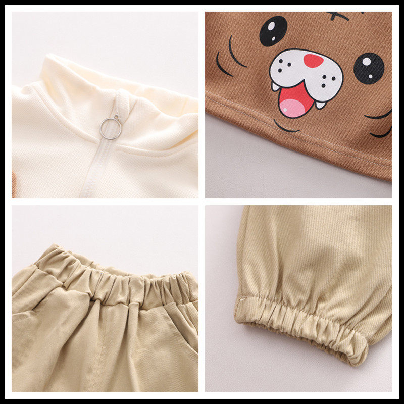 2022 Toamna Bebeluși Băieți Fete Seturi de îmbrăcăminte Haine pentru sugari Ținute Copii Desene Animate Tigru Hanorac Pantaloni Imbracaminte sport pentru copii