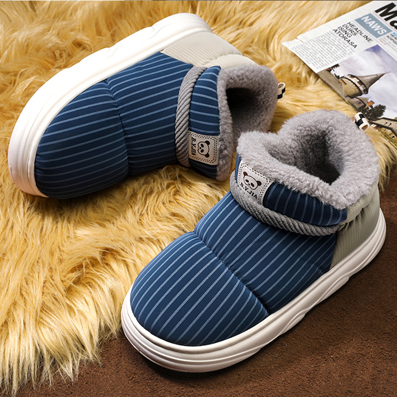 Μπότες Ανδρικά Snow Outdoor Ανδρικά Παπούτσια Ανδρικά Χειμερινά Μποτάκια Ελαφρύ βελούδινο ζεστό ψηλό βαμβάκι Παπούτσια εργασίας για το σπίτι Παπούτσια Drop Shop