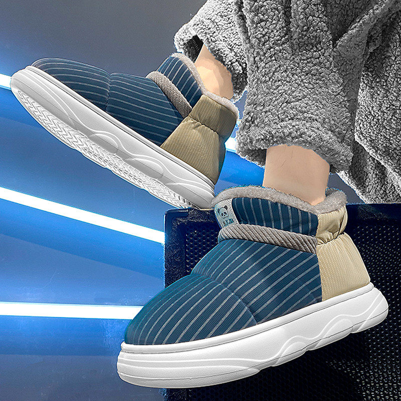 Μπότες Ανδρικά Snow Outdoor Ανδρικά Παπούτσια Ανδρικά Χειμερινά Μποτάκια Ελαφρύ βελούδινο ζεστό ψηλό βαμβάκι Παπούτσια εργασίας για το σπίτι Παπούτσια Drop Shop