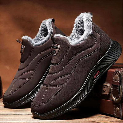 Ανδρικές μπότες Snow Άνετα Παπούτσια Ανδρικά χειμωνιάτικα παπούτσια Ανδρικά αδιάβροχα ανδρικά παπούτσια Work ζεστές μπότες Υποδήματα