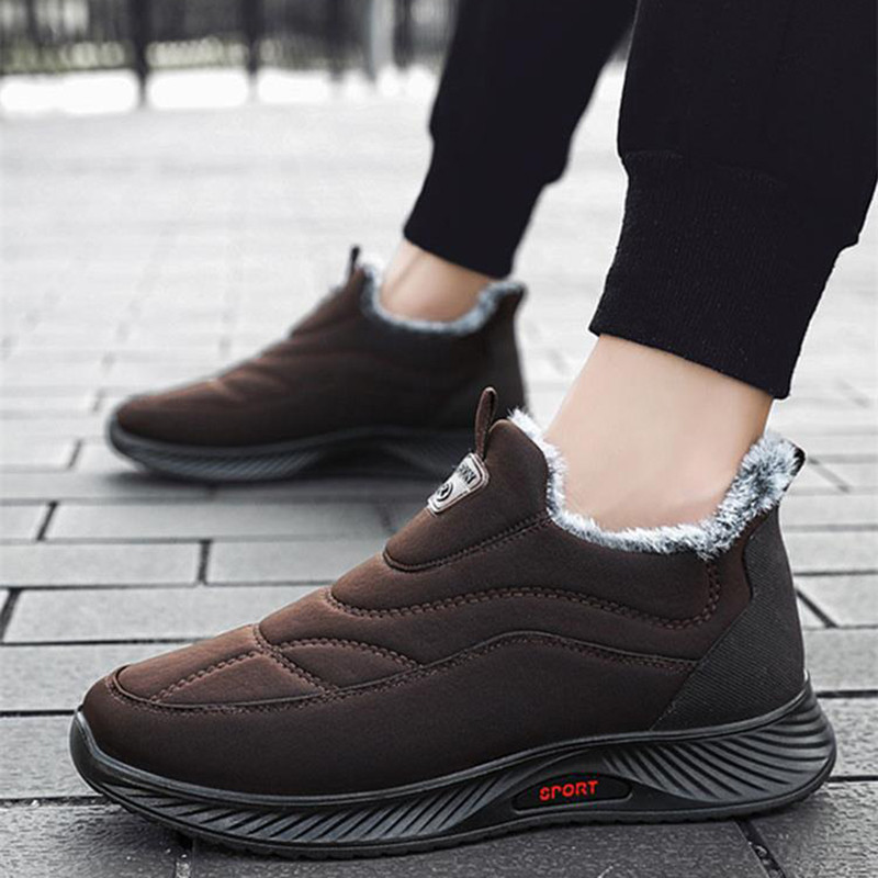 Ανδρικές μπότες Snow Άνετα Παπούτσια Ανδρικά χειμωνιάτικα παπούτσια Ανδρικά αδιάβροχα ανδρικά παπούτσια Work ζεστές μπότες Υποδήματα