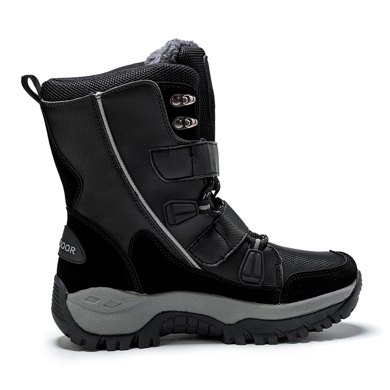 Χειμερινές μπότες στη μέση της γάμπας Γυναικείες αντιολισθητικές Άνετα Γυναικείες μπότες χιονιού Υψηλής ποιότητας ζεστές βελούδινες μπότες πλατφόρμας για γυναίκες Botas Mujer