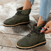 Naiste Uggs Winter 2022 uued pehmed mugavad puuvillased saapad ümarate otstega soojaks