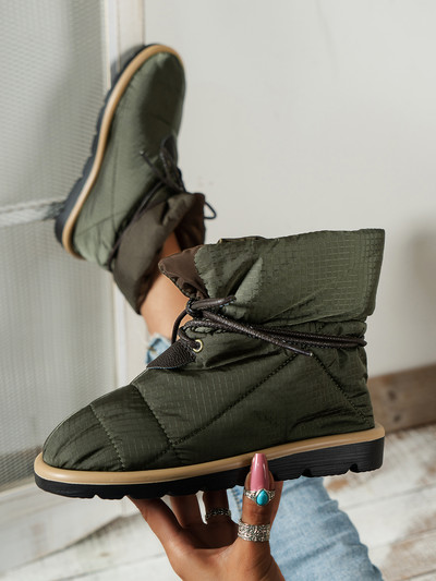 Naiste Uggs Winter 2022 uued pehmed mugavad puuvillased saapad ümarate otstega soojaks