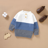 Βρεφικό κοριτσάκι ολόσωμο πουλόβερ Άνοιξη φθινόπωρο casual μακρυμάνικο νεογέννητο βρέφος Παιδικό πλεκτό πουλόβερ Χειμερινό πλεκτό μπλουζάκι για νήπια