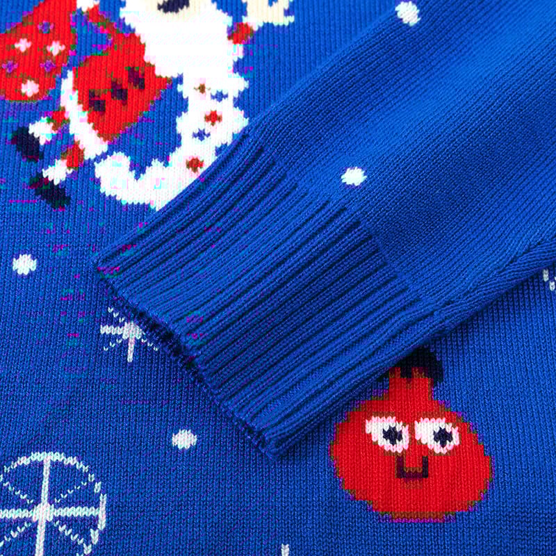 Χριστουγεννιάτικα Παιδικά Πουλόβερ Παιδικά Σάντα Ζεστά Πλεκτά Βρεφικά Χριστούγεννα Νέα Κορυφαία Αγόρια Κορίτσια Μακρυμάνικα Πουλόβερ κινουμένων σχεδίων για 2-7 χρόνια