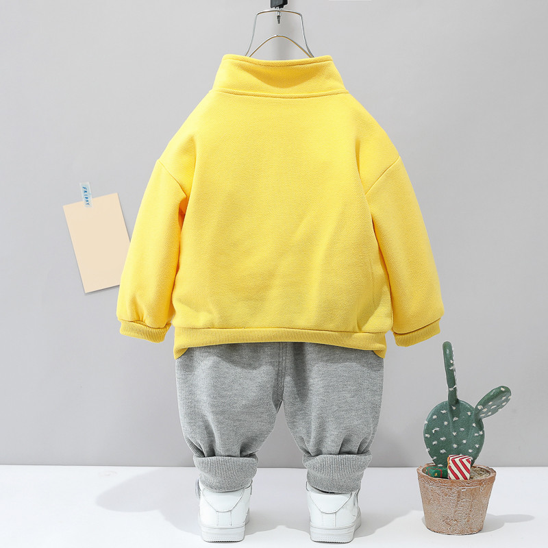 Tüdrukutele, poistele, 2022. aasta rõivakomplektid, 2022. aasta kevadised väikelaste rõivad, lapsed, multifilmid, karupüksid, püksid, 2-osaline ülikond, laste spordirõivad