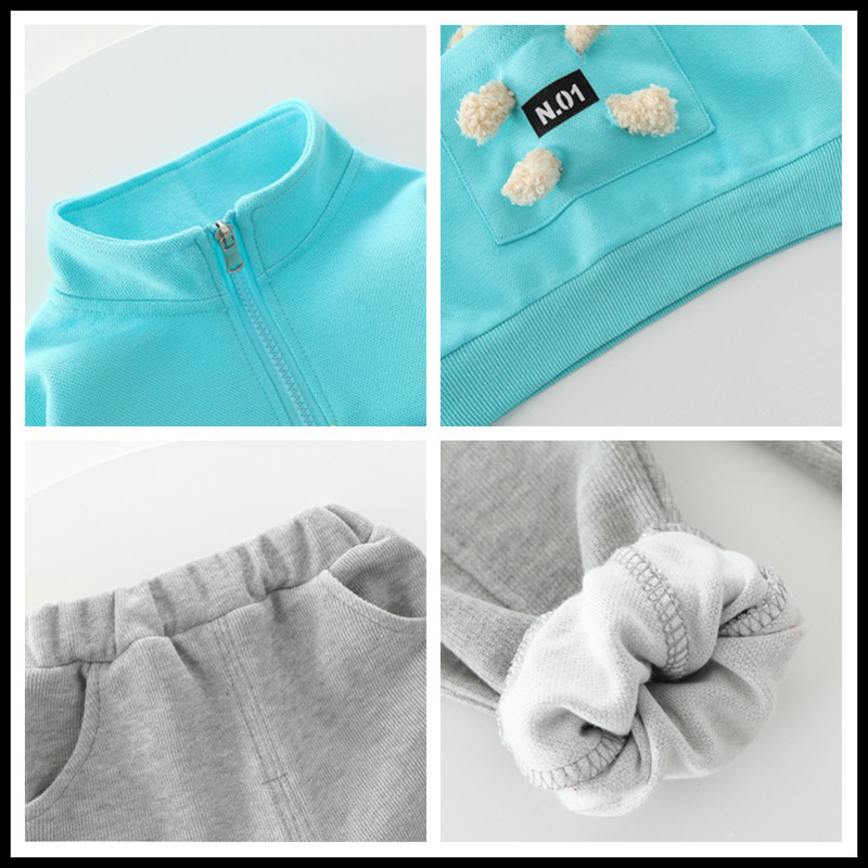 Tüdrukutele, poistele, 2022. aasta rõivakomplektid, 2022. aasta kevadised väikelaste rõivad, lapsed, multifilmid, karupüksid, püksid, 2-osaline ülikond, laste spordirõivad