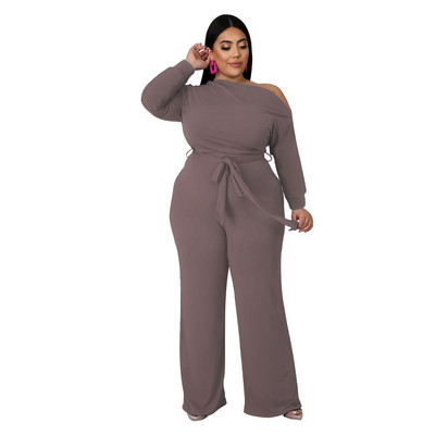WSFEC XL-5XL Plus Size Γυναικεία Ρούχα Σετ δύο τεμαχίων Φθινοπωρινά ρούχα 2022 Μακρυμάνικα γυναικεία παντελόνια Dropshipping Χονδρική