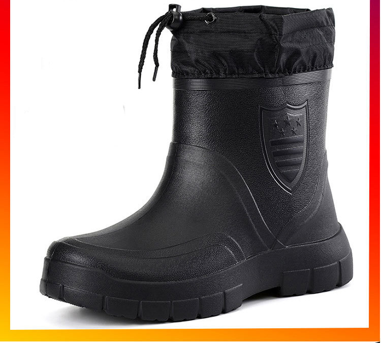 Ανδρικές μπότες Ελαφρά χειμερινά παπούτσια για άντρες Μπότες για χιόνι Αδιάβροχα χειμερινά παπούτσια Plus Size 45 Slip on Unisex χειμερινές μπότες