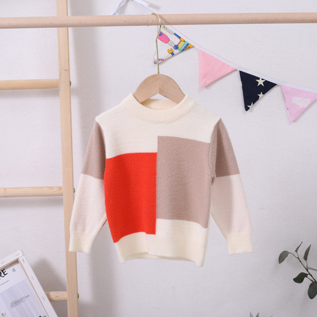 Îmbrăcăminte de primăvară pentru copii, nou, colorat, toamnă iarnă, pulover din bumbac, îmbrăcăminte pentru copii, băieți, fete, tricotat, cardigan