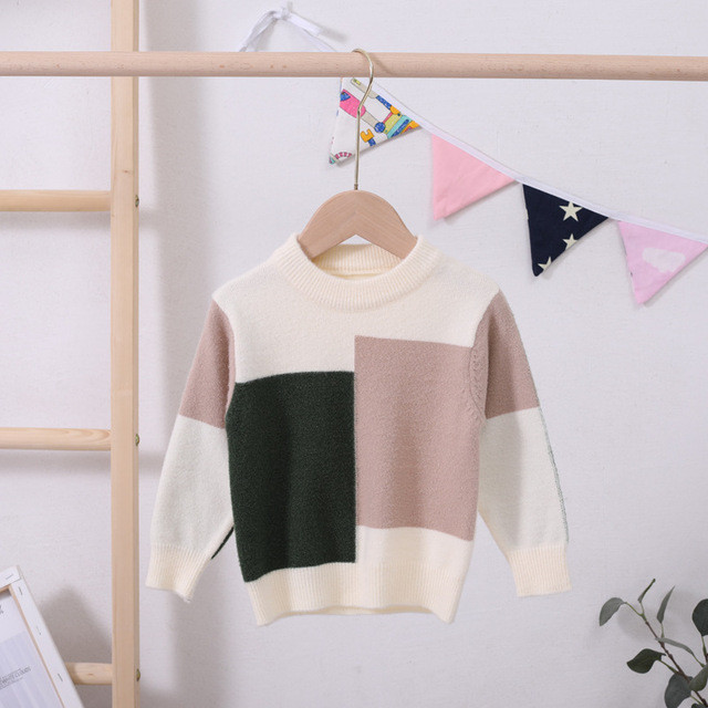 Îmbrăcăminte de primăvară pentru copii, nou, colorat, toamnă iarnă, pulover din bumbac, îmbrăcăminte pentru copii, băieți, fete, tricotat, cardigan