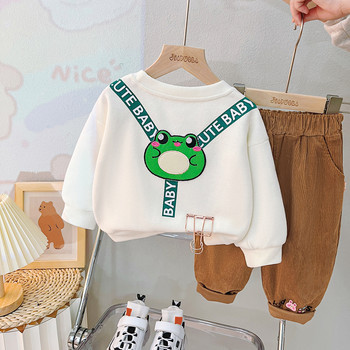 Παιδικά σετ ρουχισμού για μωρά αγόρια Φούτερ Παντελόνια Φθινοπωρινά κοστούμια για κορίτσια Γελοιογραφία Παιδικά αθλητικά ρούχα Βρεφικά ρούχα