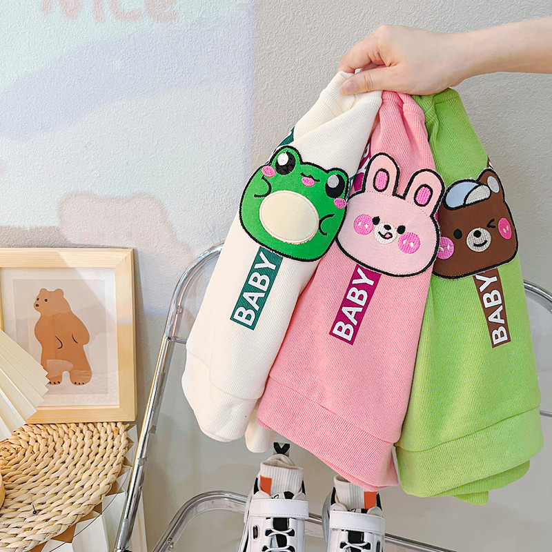 Laste rõivakomplektid poistele dressipluusid püksid sügise tüdrukud dressiülikond Multifilmid lapsed spordirõivad imikute riided komplektid