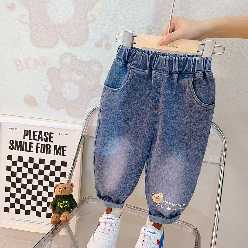 2023 Primăvară Bebeluși Băieți Cămașă Personalizată Blugi Haine Fete 2 Buc Costume Seturi Îmbrăcăminte Copii Ținute Sugari Costum Copii