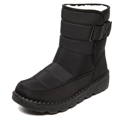 Ženske čizme na niske pete Ženske zimske čizme Trend 2023. Zimske cipele za žene Vodootporne na snijeg Botas Mujer čizme s krznenom petom