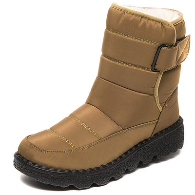 Ženske čizme na niske pete Ženske zimske čizme Trend 2023. Zimske cipele za žene Vodootporne na snijeg Botas Mujer čizme s krznenom petom