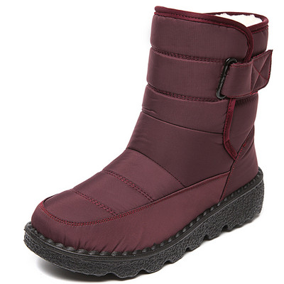 Ženske čizme na niske pete Ženske zimske čizme Trend 2023. Zimske cipele za žene Vodootporne na snijeg Botas Mujer čizme s krznenom petom