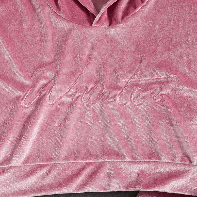 2023 Νέο σετ ρούχων για κορίτσια με μακρυμάνικο κουκούλα ροζ κορμάκι Cute 2 τμχ Σετ casual κορίτσια σετ ρούχων 4-7T