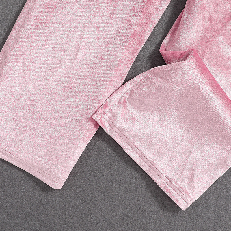 2023 Νέο σετ ρούχων για κορίτσια με μακρυμάνικο κουκούλα ροζ κορμάκι Cute 2 τμχ Σετ casual κορίτσια σετ ρούχων 4-7T