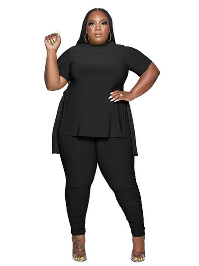 Trening Plus Size Set Femei Ținută de vară 5xl Jogging Sport Costum Doamnelor Casual Seturi din două piese Vânzare cu ridicata Dropshipping vrac