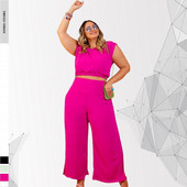 Tänavarõivad jaotatud pikad püksid naiste komplektid, kaheosaline komplekt, varrukateta kärbitud topid Seksikad plusssuuruses rõivad ühevärvilised hulgimüük