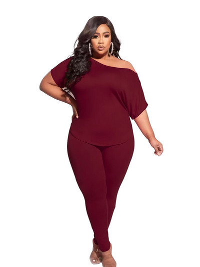 Suures suuruses spordidressi naiste toppide ja pükste komplekt puhkeriiete komplekt vabaaja rõivad 5xl kaheosalised komplektid hulgimüük hulgivedu