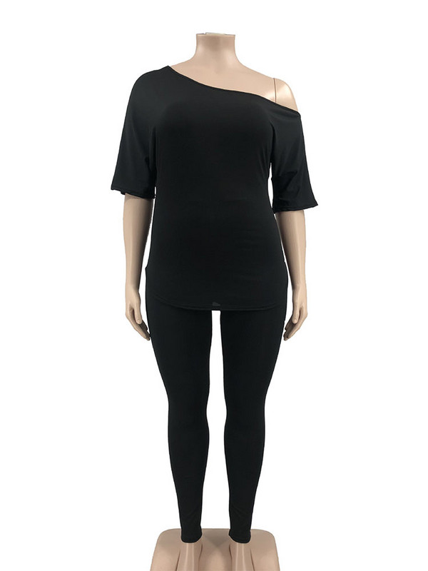 Suures suuruses spordidressi naiste toppide ja pükste komplekt puhkeriiete komplekt vabaaja rõivad 5xl kaheosalised komplektid hulgimüük hulgivedu