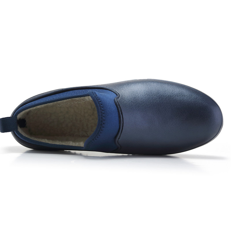 Ανδρικά παπούτσια Παπούτσια εργασίας κουζίνας Προσθήκη βαμβακερά αντιολισθητικά αδιάβροχα παπούτσια σεφ Casual Unisex παπούτσια εργασίας Νερό Παπούτσια Βαμβακερές μπότες βροχής