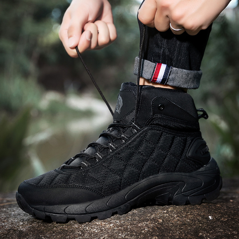 Bränd Meeste Saapad Taktikalised Sõjaväe Võitlussaapad Õues Matkasaapad Talvejalatsid Kummi Libisemiskindlad Meeste Kõrbesaapad Poolsaapad