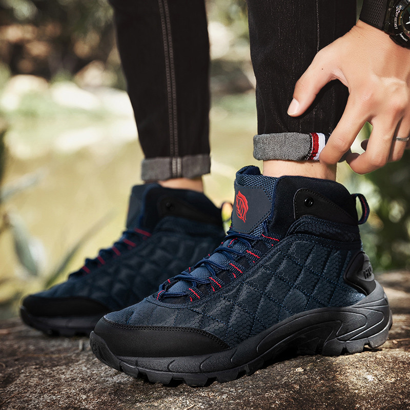 Bränd Meeste Saapad Taktikalised Sõjaväe Võitlussaapad Õues Matkasaapad Talvejalatsid Kummi Libisemiskindlad Meeste Kõrbesaapad Poolsaapad