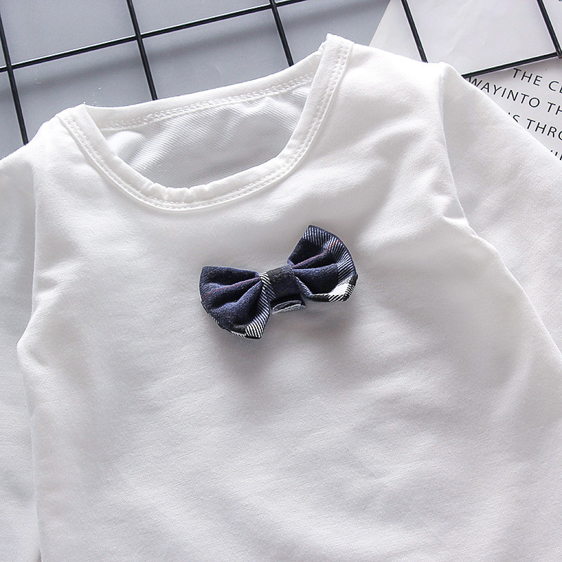 Μωρό αγόρι Φθινοπωρινό Σετ Ενδυμάτων Gentleman Βρεφικό Επίσημο πάρτι Παιδική Στολή Καρό Παλτό Πουκάμισο Παντελόνι Φιόγκος 4 τμχ Κοστούμι Γενέθλια