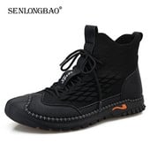 Καυτές εκπτώσεις Ανδρικές μπότες εξωτερικού χώρου Ανδρικά αθλητικά παπούτσια Street Ανδρικά αθλητικά παπούτσια που αναπνέουν Μποτάκια Walking Punk Fashion Ανδρικά παπούτσια πεζοπορίας υψηλής ποιότητας