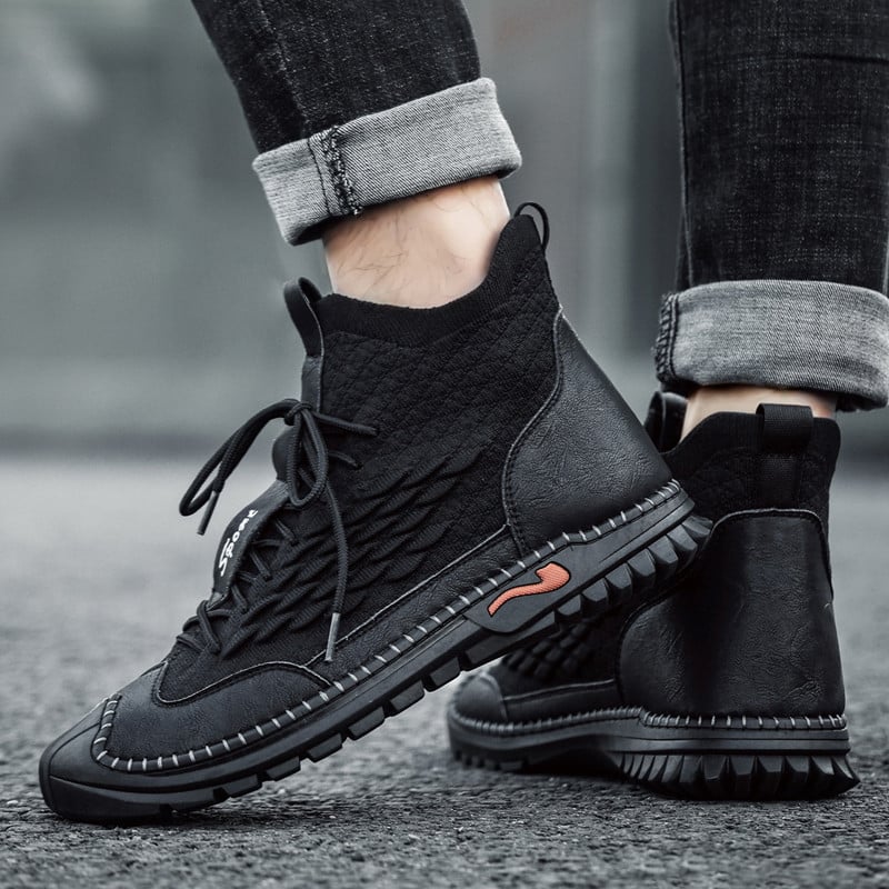 Καυτές εκπτώσεις Ανδρικές μπότες εξωτερικού χώρου Ανδρικά αθλητικά παπούτσια Street Ανδρικά αθλητικά παπούτσια που αναπνέουν Μποτάκια Walking Punk Fashion Ανδρικά παπούτσια πεζοπορίας υψηλής ποιότητας