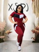 Trening Femei Set Două Piese Pantaloni și Top Ținute de vară Costume Casual Elegante pentru Femei Plus Size Dropshipping cu ridicata