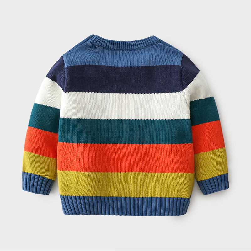 2023. aasta talv Uus 2 3 4 5 6 7 8 9 10-aastased lapsed, kena pullover, silmkoelised topid, segavärvilised kampsun lastele beebipoistele