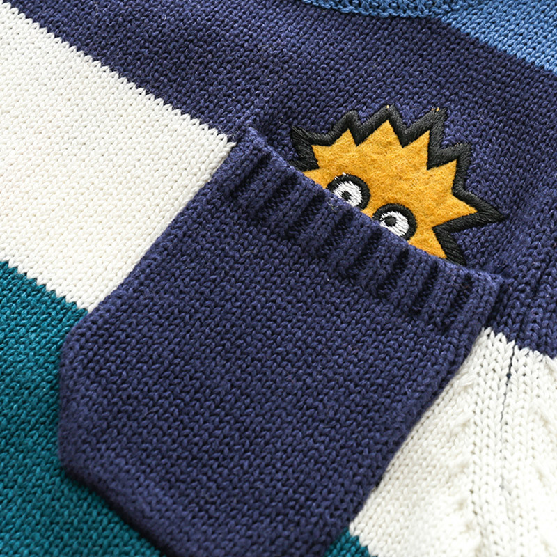 2023. aasta talv Uus 2 3 4 5 6 7 8 9 10-aastased lapsed, kena pullover, silmkoelised topid, segavärvilised kampsun lastele beebipoistele