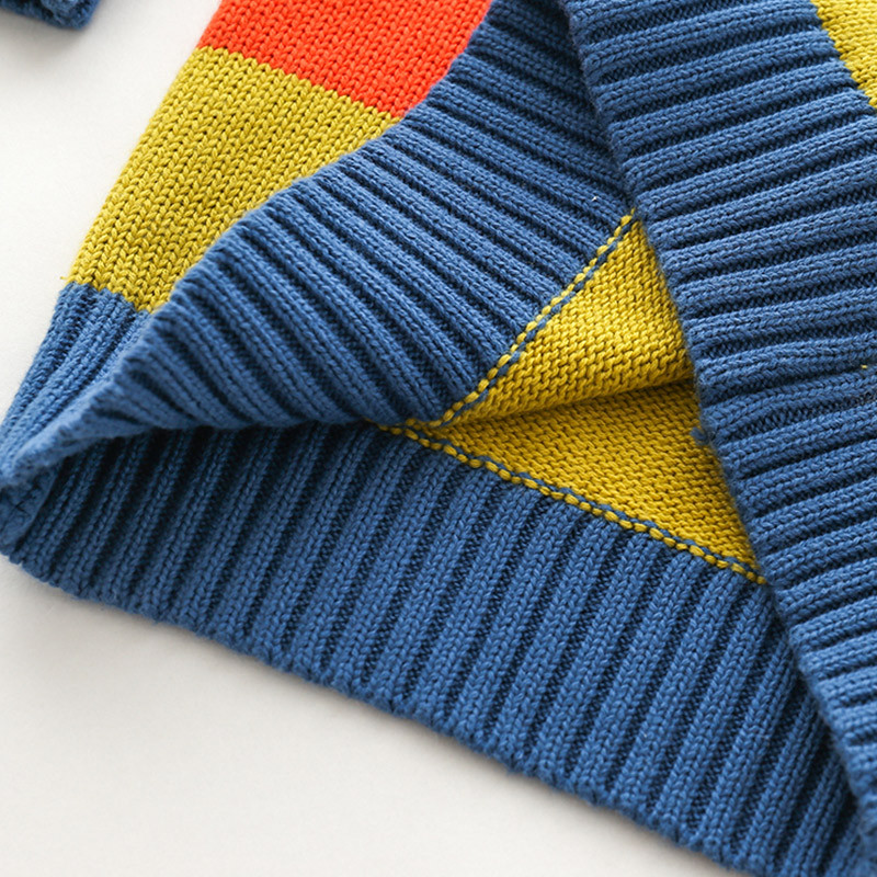 2023. aasta talv Uus 2 3 4 5 6 7 8 9 10-aastased lapsed, kena pullover, silmkoelised topid, segavärvilised kampsun lastele beebipoistele