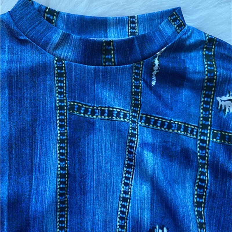 Ρούχα σε μεγάλο μέγεθος Σετ δύο τεμαχίων Γυναικεία Παντελόνια Χονδρικής Σετ Crop Top Flared κολάν Super Stretch New Matchi 3xl 4xl 5xl 6xl