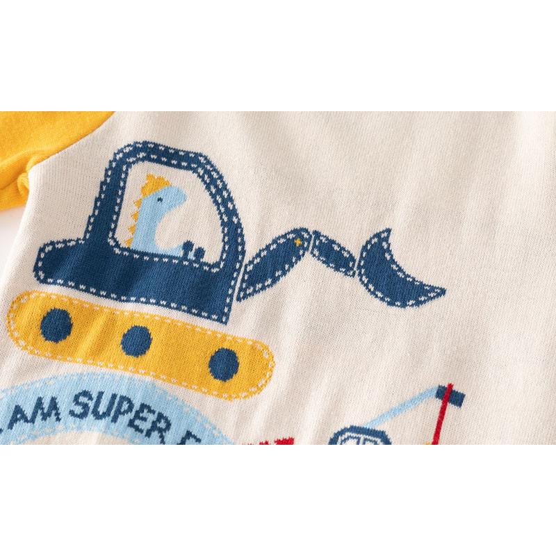 Πλεκτό πουλόβερ 2-8T Χειμώνας Παιδικό Αγόρι, Βρεφικά Ζεστά Ρούχα Μακρυμάνικο Πλεκτό Πουλόβερ Κορυφή Φαρδιά Βρεφικά Πλεκτά Χαριτωμένα ρούχα