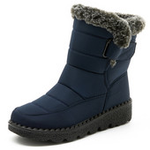 Cizme de damă Cizme de zăpadă cu toc Pantofi de iarnă pentru femei 2022 Noutăți de lux de designer Botte Femme Cizme de iarnă cu platformă pentru femei