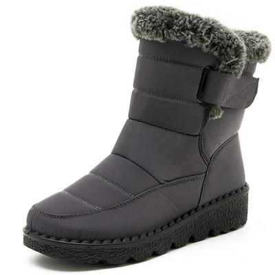 Cizme de damă Cizme de zăpadă cu toc Pantofi de iarnă pentru femei 2022 Noutăți de lux de designer Botte Femme Cizme de iarnă cu platformă pentru femei